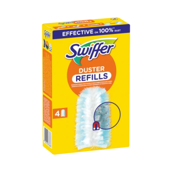 Swiffer Duster Refills Staubmagnet Tücher, Nachfüll-Pack, 4 Stück